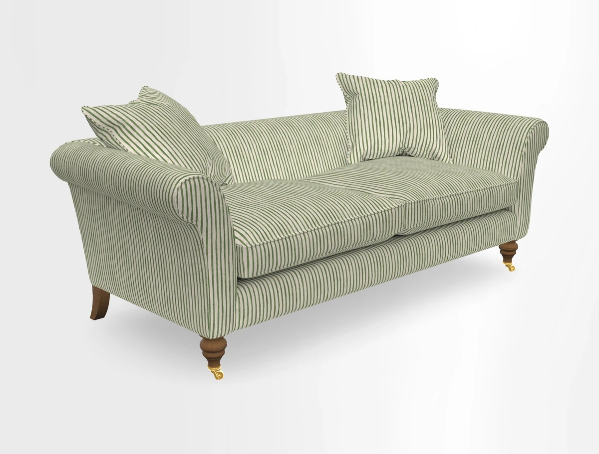Otley 3 Seater Sofa in RHS Botanicals Palm Leaf Corn