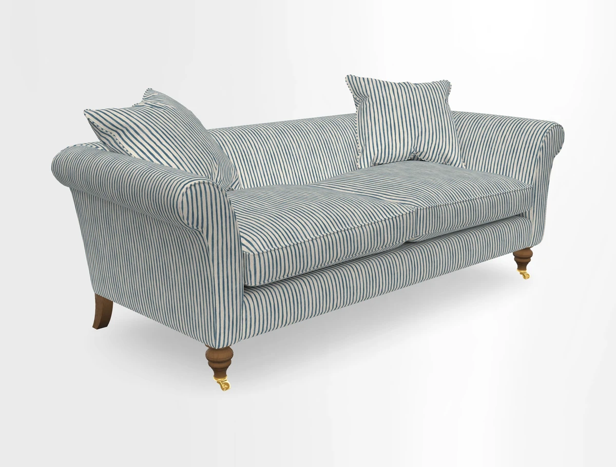 Otley 3 Seater Sofa in RHS Botanicals Palm Leaf Corn