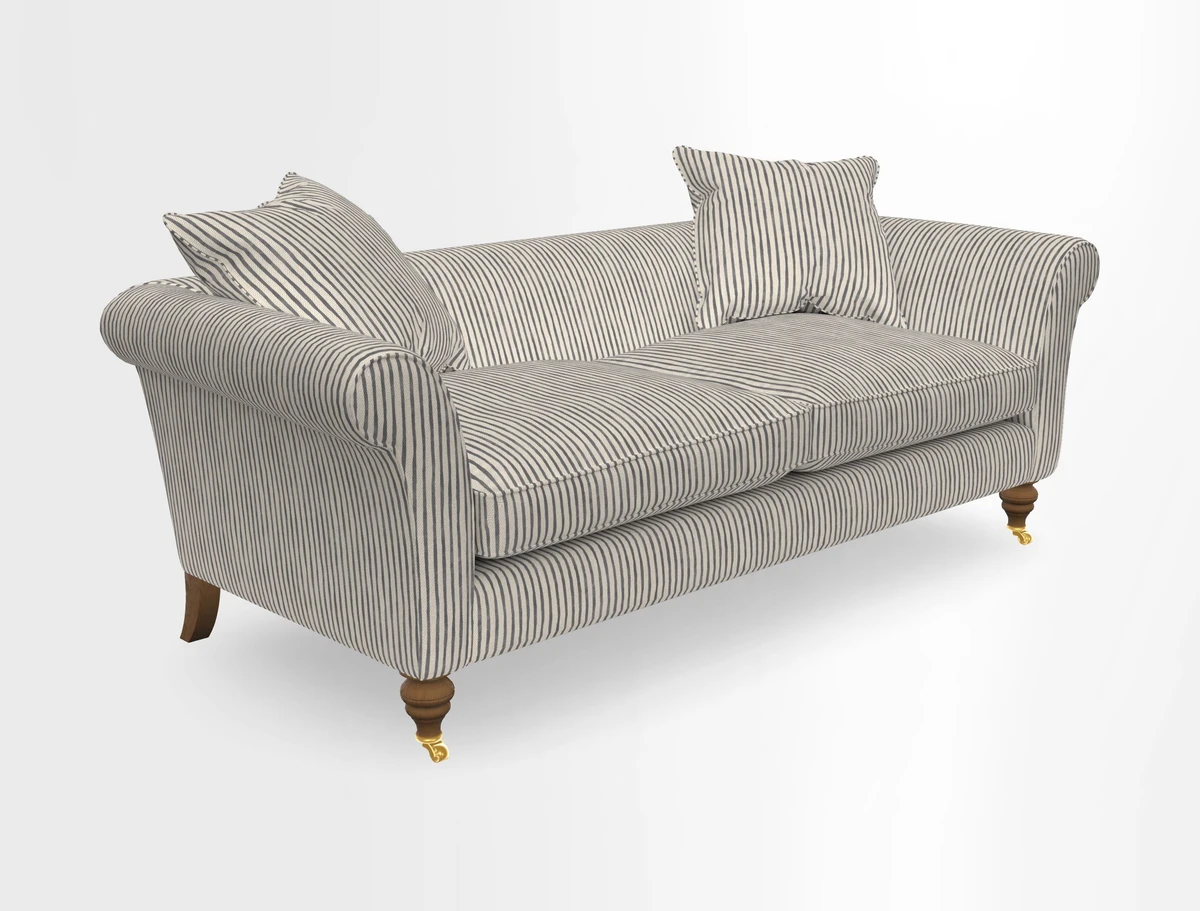 Otley 3 Seater Sofa in RHS Botanicals Palm Leaf Corn