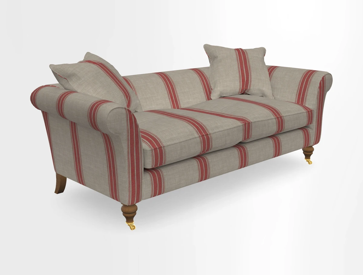 Otley 3 Seater Sofa in RHS Botanicals Palm Leaf Corn