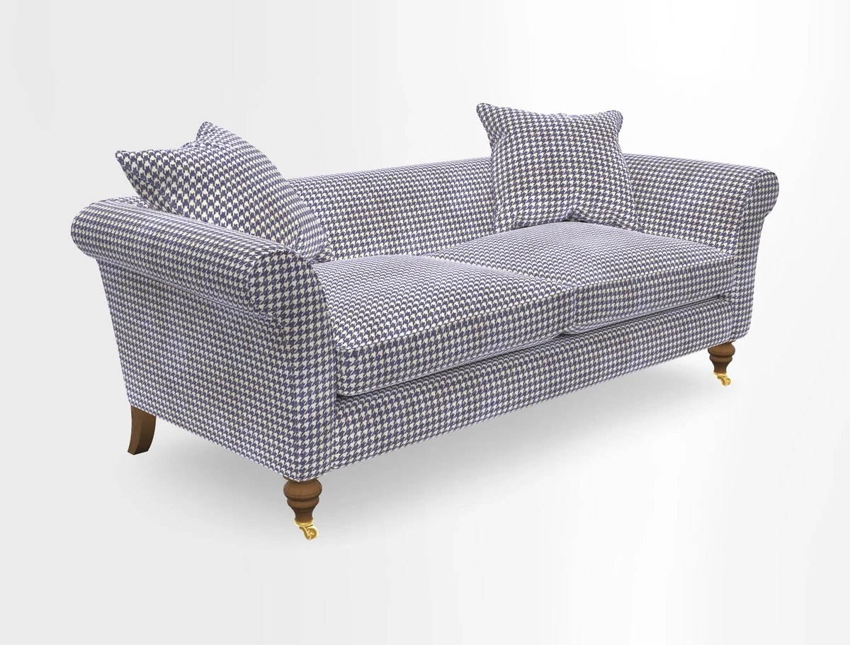 Otley 3 Seater Sofa in RHS Botanicals Palm Leaf Corn