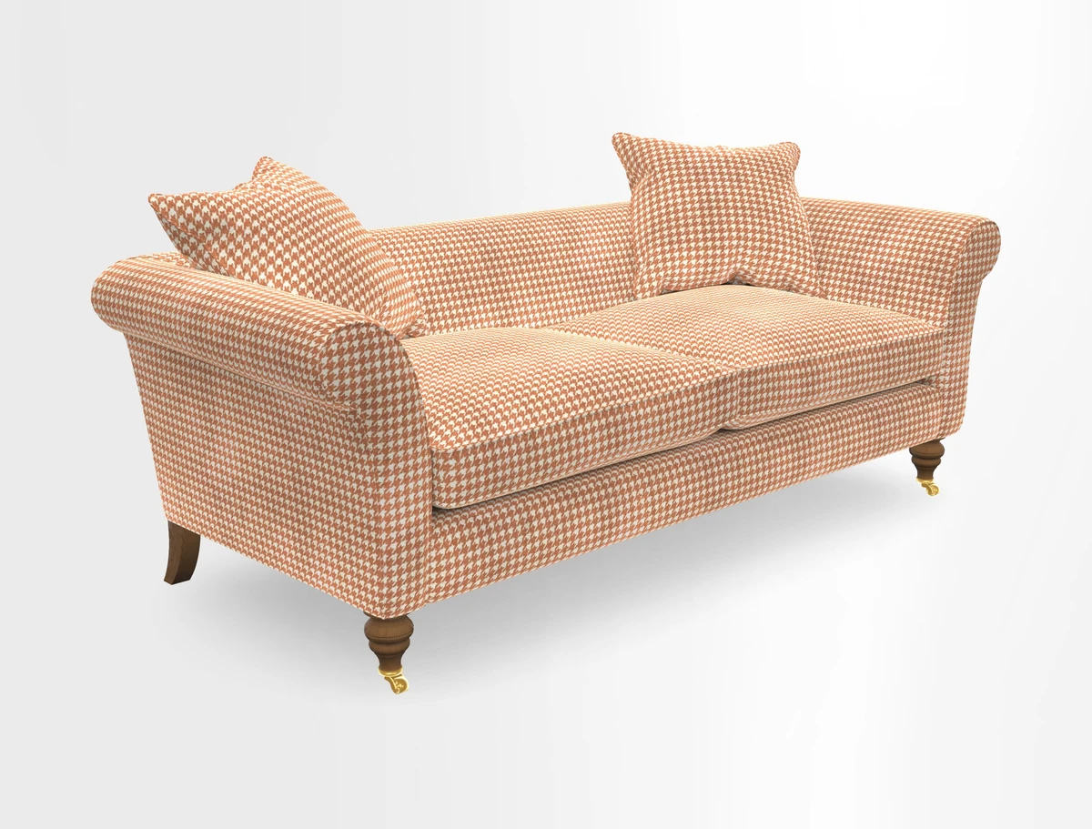 Otley 3 Seater Sofa in RHS Botanicals Palm Leaf Corn