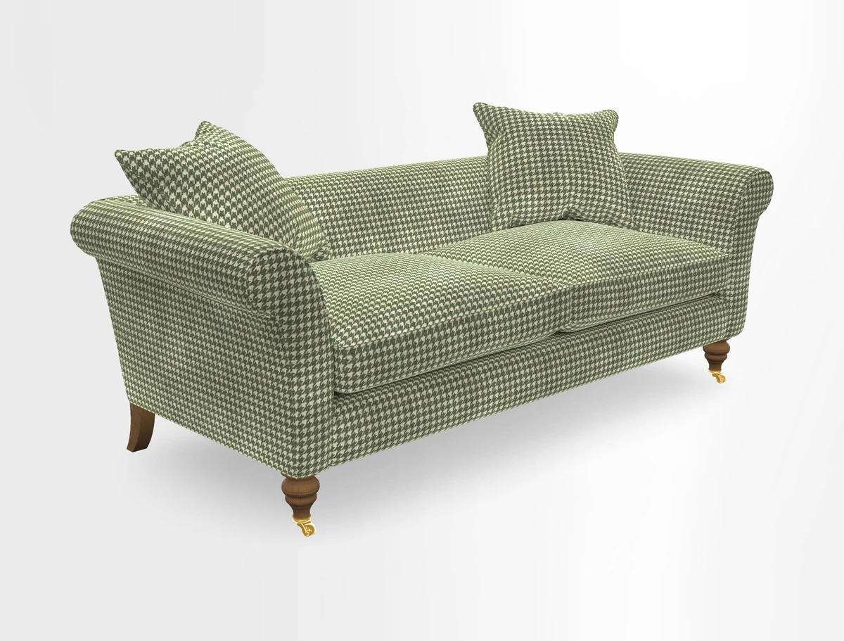 Otley 3 Seater Sofa in RHS Botanicals Palm Leaf Corn