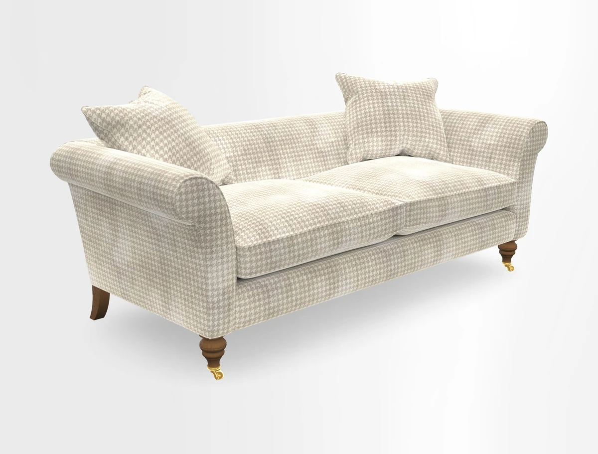 Otley 3 Seater Sofa in RHS Botanicals Palm Leaf Corn
