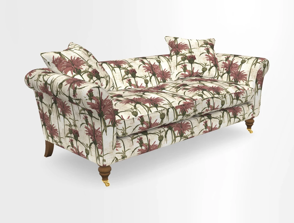 Otley 3 Seater Sofa in RHS Botanicals Palm Leaf Corn