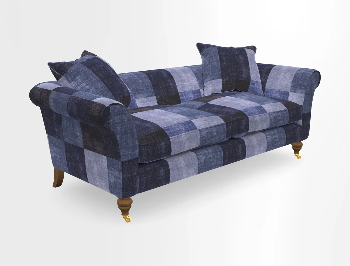 Otley 3 Seater Sofa in RHS Botanicals Palm Leaf Corn