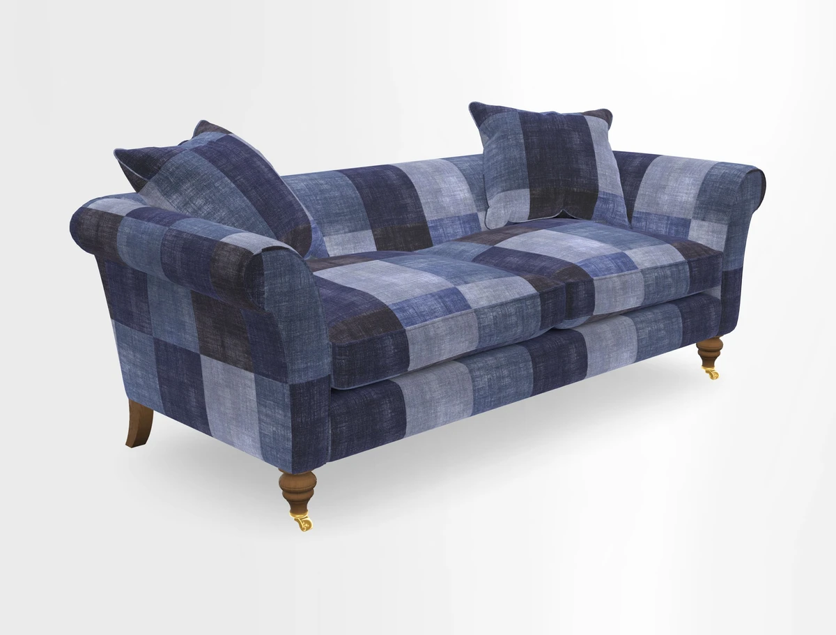 Otley 3 Seater Sofa in RHS Botanicals Palm Leaf Corn