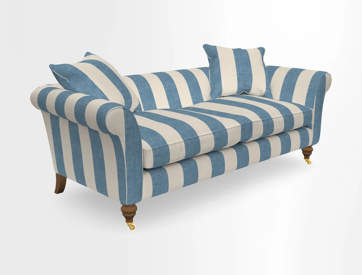 Otley 3 Seater Sofa in RHS Botanicals Palm Leaf Corn