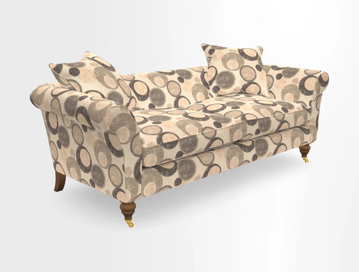 Otley 3 Seater Sofa in RHS Botanicals Palm Leaf Corn