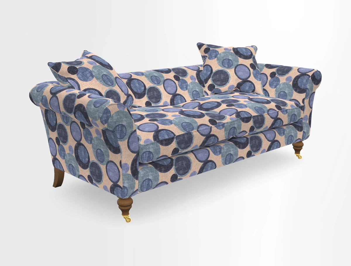 Otley 3 Seater Sofa in RHS Botanicals Palm Leaf Corn