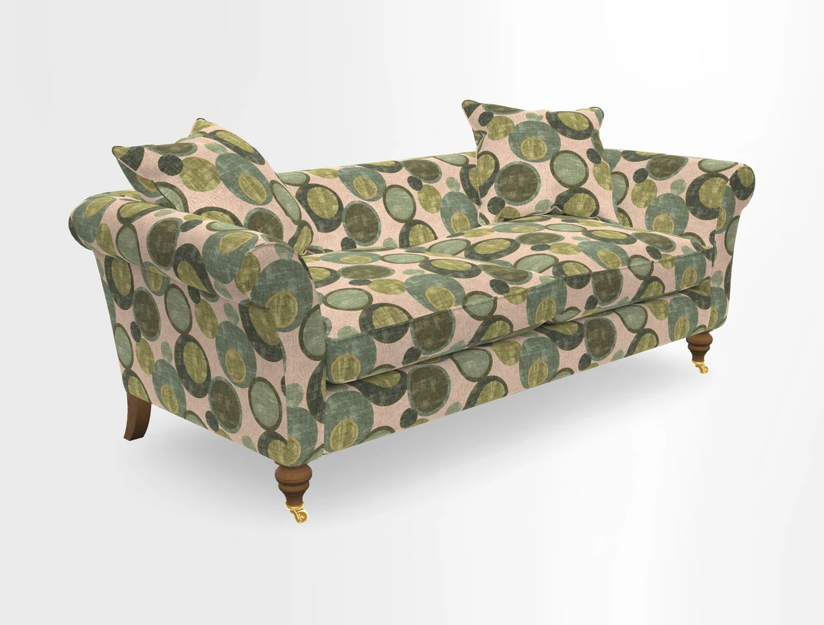 Otley 3 Seater Sofa in RHS Botanicals Palm Leaf Corn
