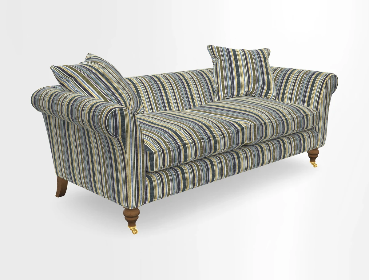 Otley 3 Seater Sofa in RHS Botanicals Palm Leaf Corn