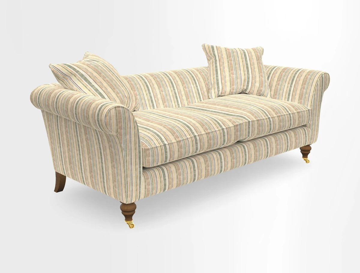 Otley 3 Seater Sofa in RHS Botanicals Palm Leaf Corn