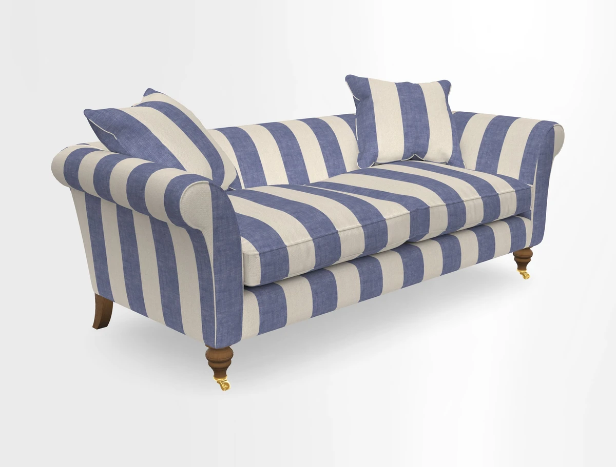 Otley 3 Seater Sofa in RHS Botanicals Palm Leaf Corn