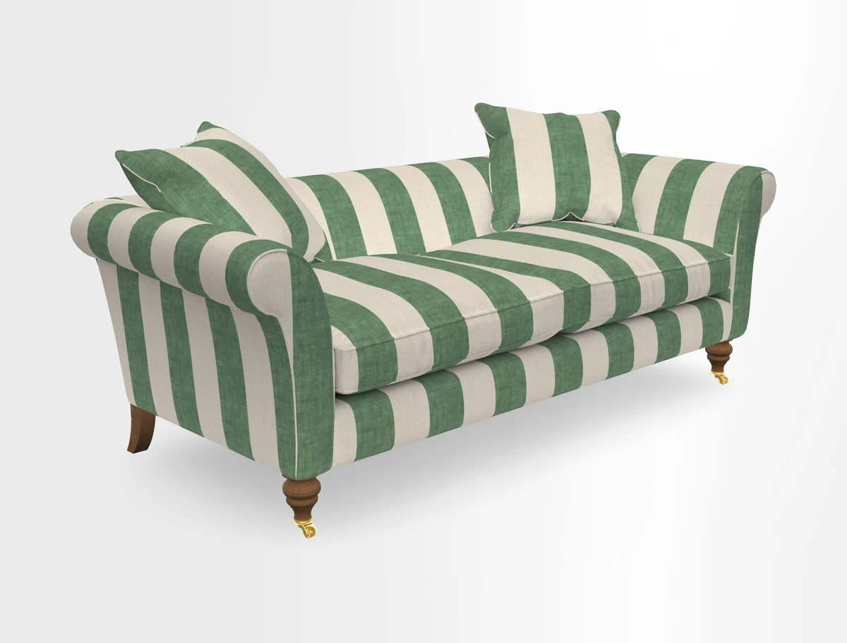 Otley 3 Seater Sofa in RHS Botanicals Palm Leaf Corn