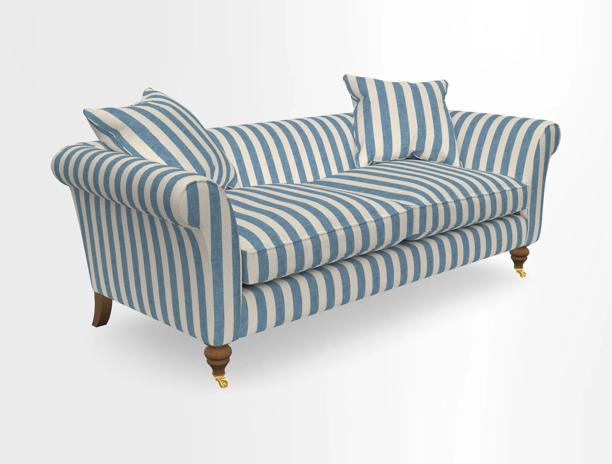 Otley 3 Seater Sofa in RHS Botanicals Palm Leaf Corn