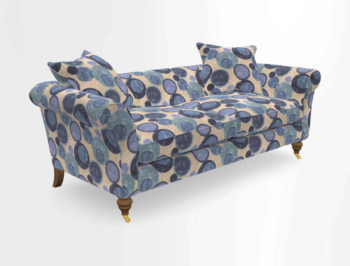Otley 3 Seater Sofa in RHS Botanicals Palm Leaf Corn