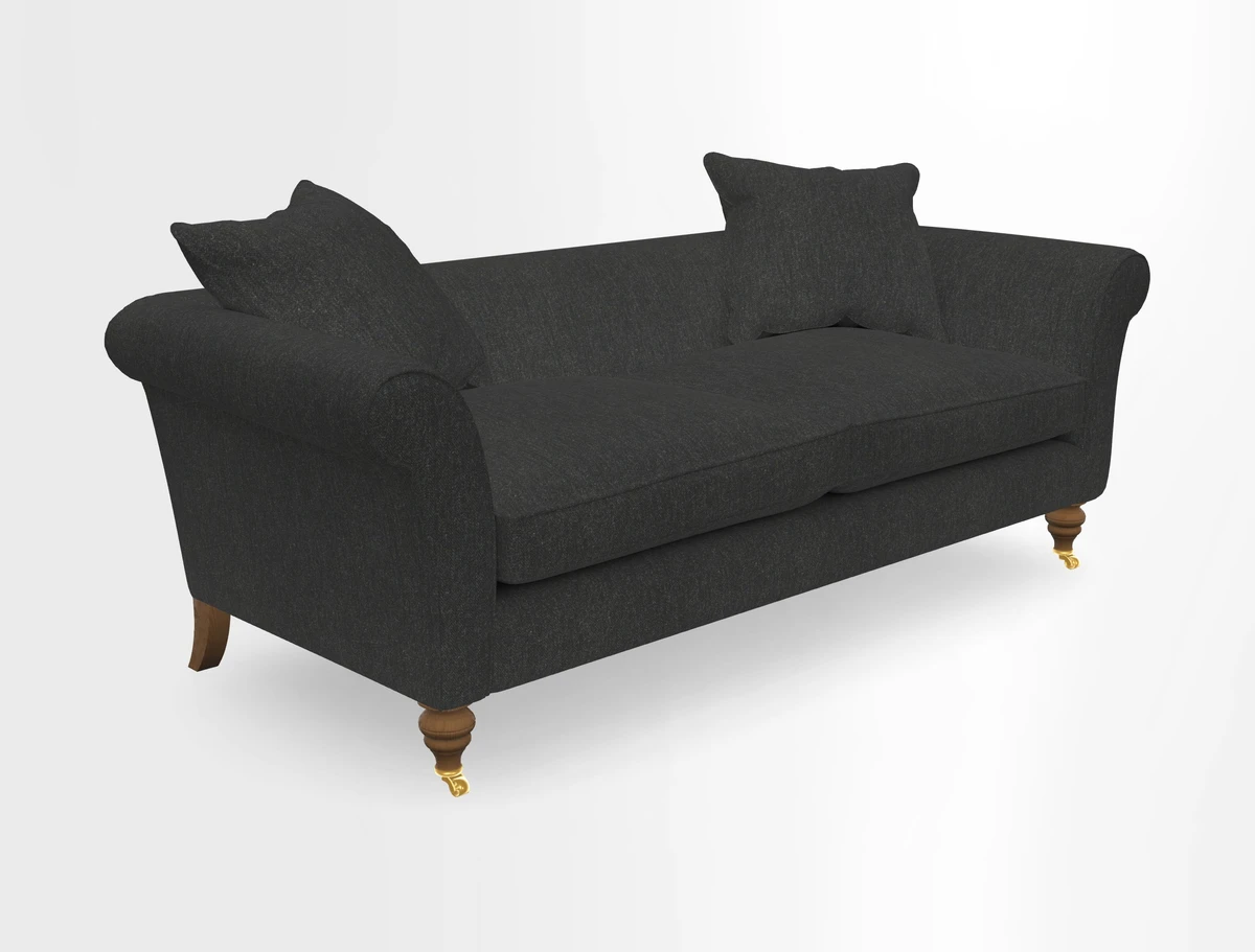 Otley 3 Seater Sofa in RHS Botanicals Palm Leaf Corn