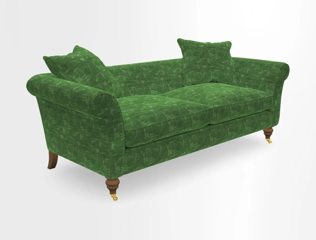 Otley 3 Seater Sofa in RHS Botanicals Palm Leaf Corn