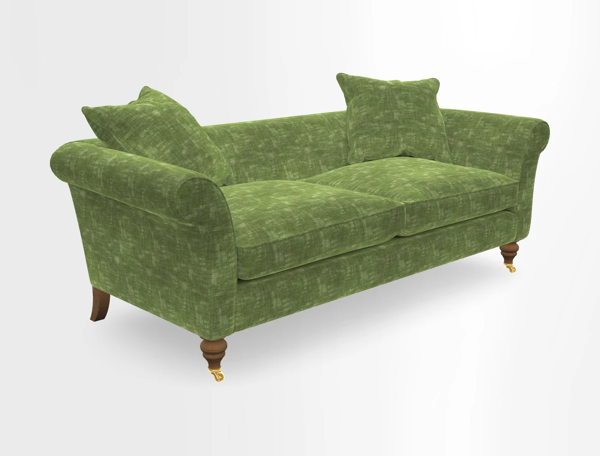 Otley 3 Seater Sofa in RHS Botanicals Palm Leaf Corn