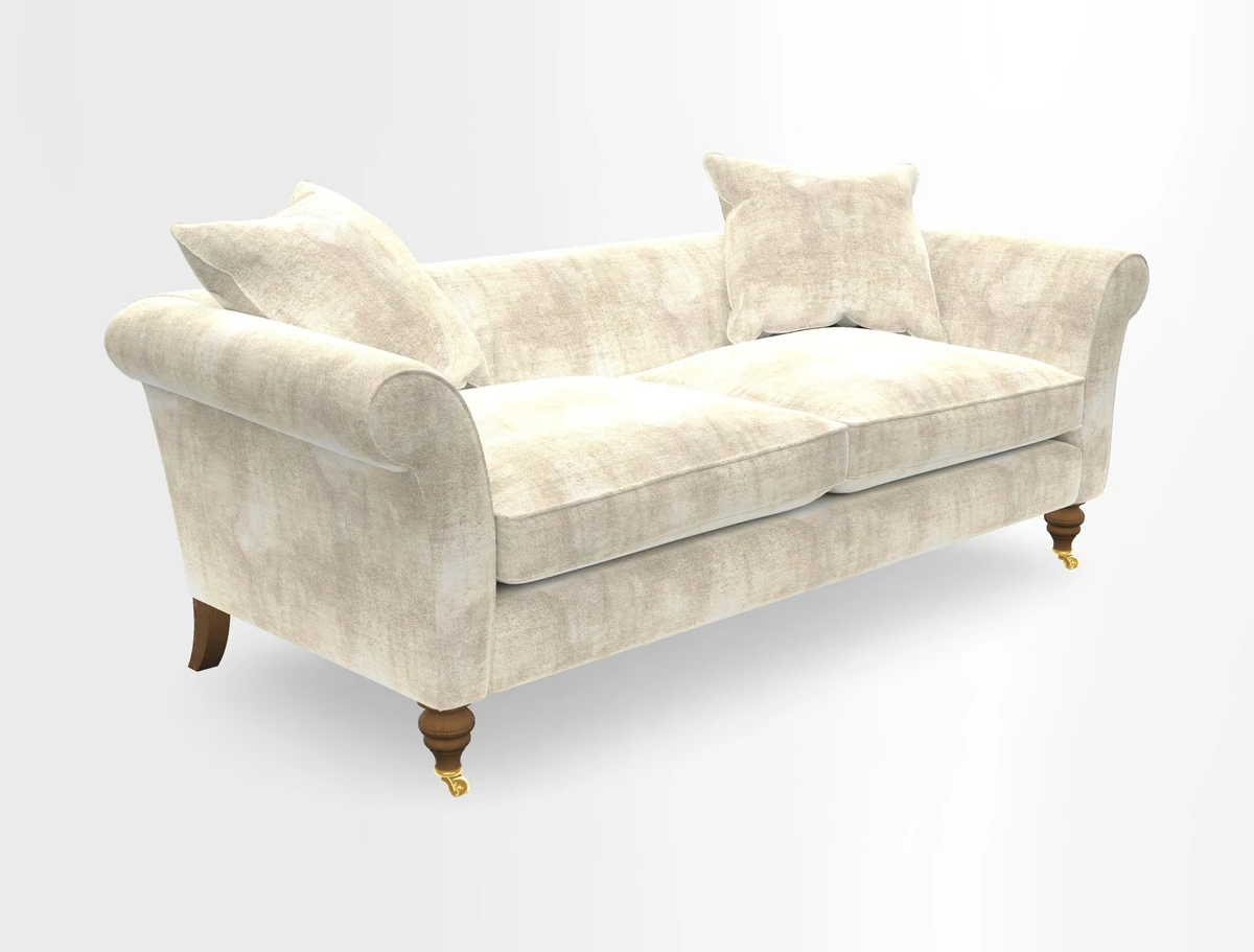 Otley 3 Seater Sofa in RHS Botanicals Palm Leaf Corn