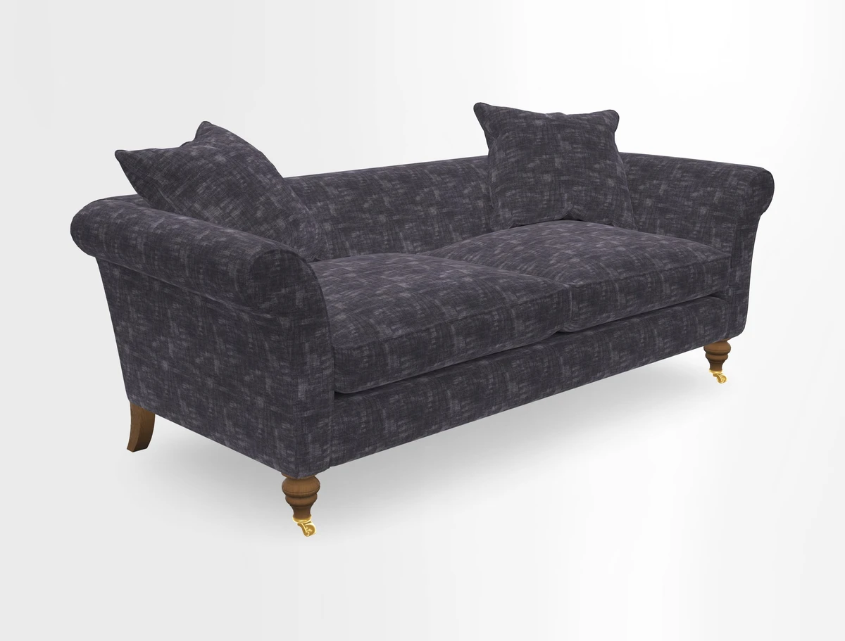 Otley 3 Seater Sofa in RHS Botanicals Palm Leaf Corn