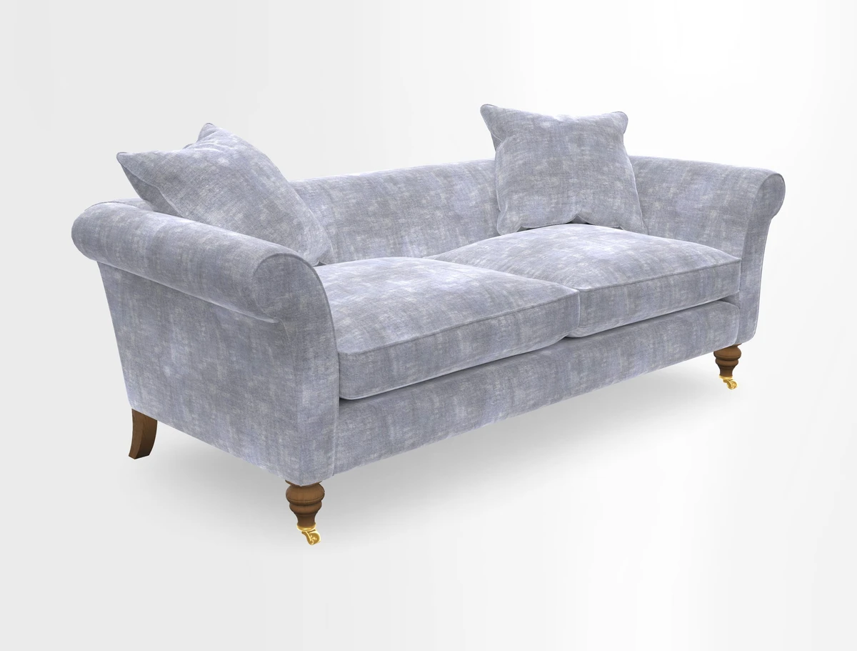 Otley 3 Seater Sofa in RHS Botanicals Palm Leaf Corn