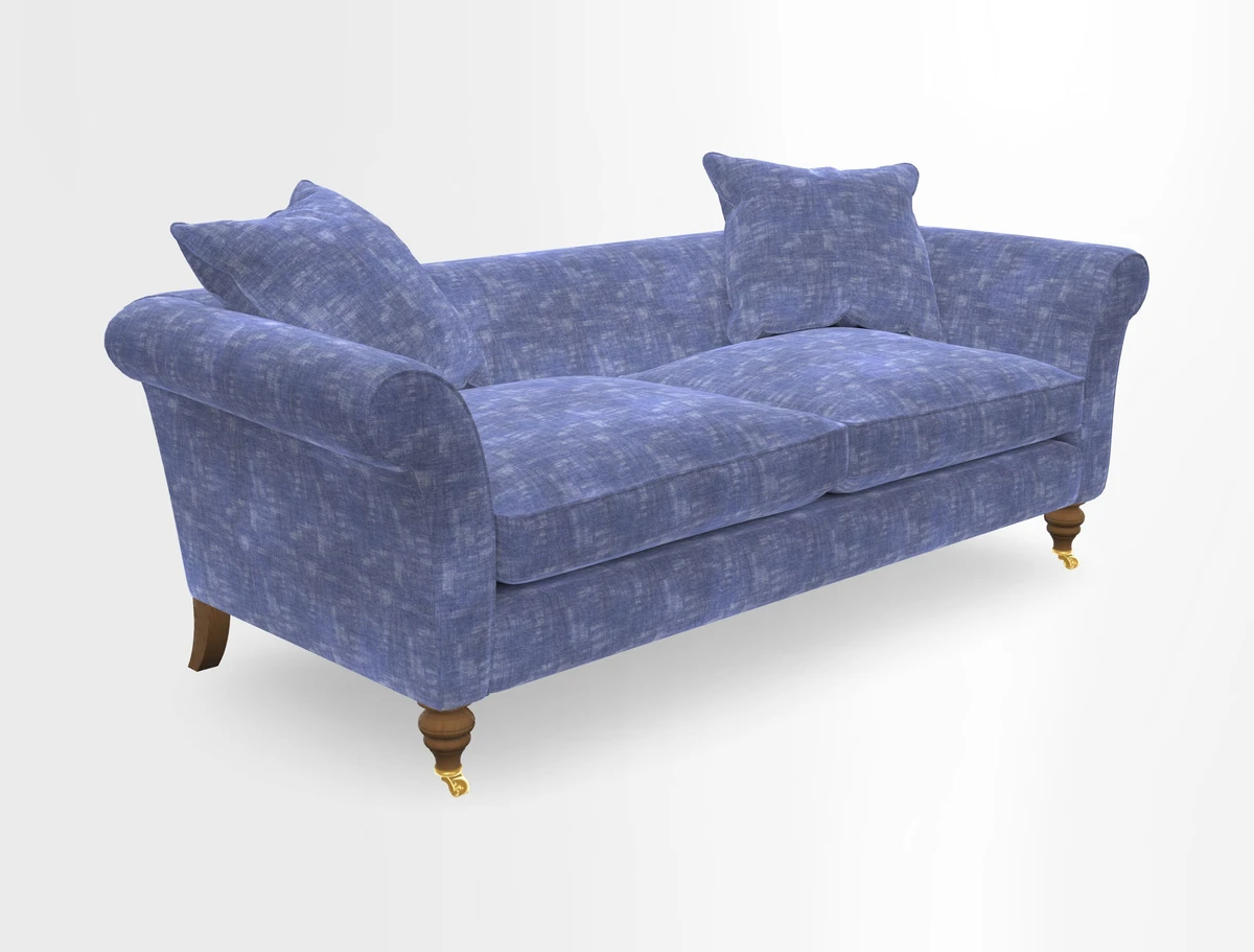 Otley 3 Seater Sofa in RHS Botanicals Palm Leaf Corn