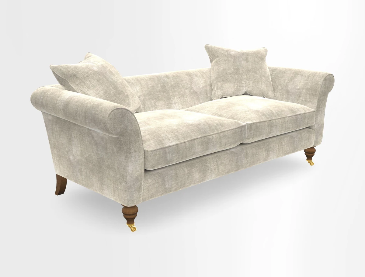 Otley 3 Seater Sofa in RHS Botanicals Palm Leaf Corn