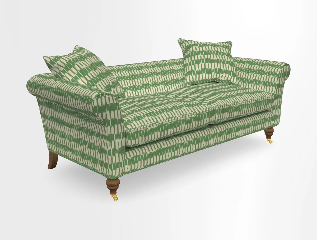 Otley 3 Seater Sofa in RHS Botanicals Palm Leaf Corn