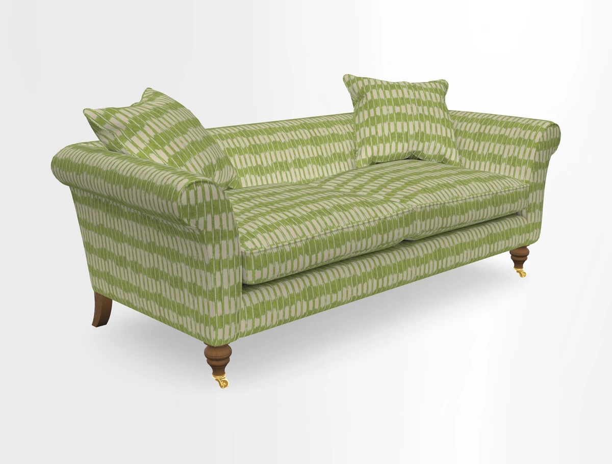 Otley 3 Seater Sofa in RHS Botanicals Palm Leaf Corn