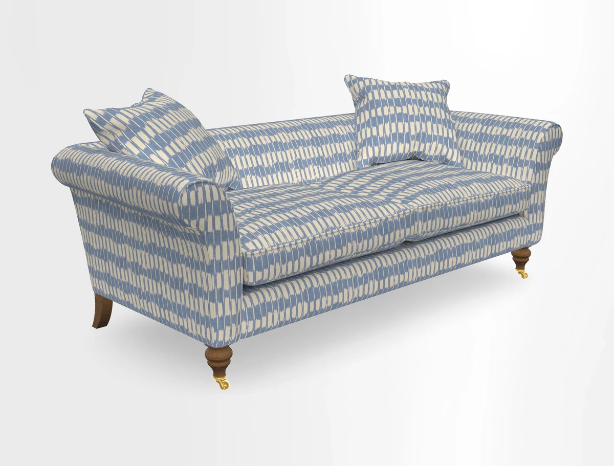 Otley 3 Seater Sofa in RHS Botanicals Palm Leaf Corn