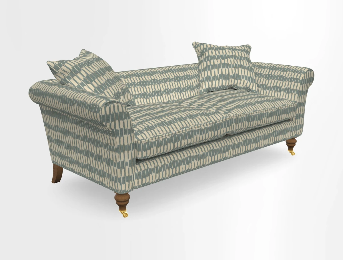 Otley 3 Seater Sofa in RHS Botanicals Palm Leaf Corn