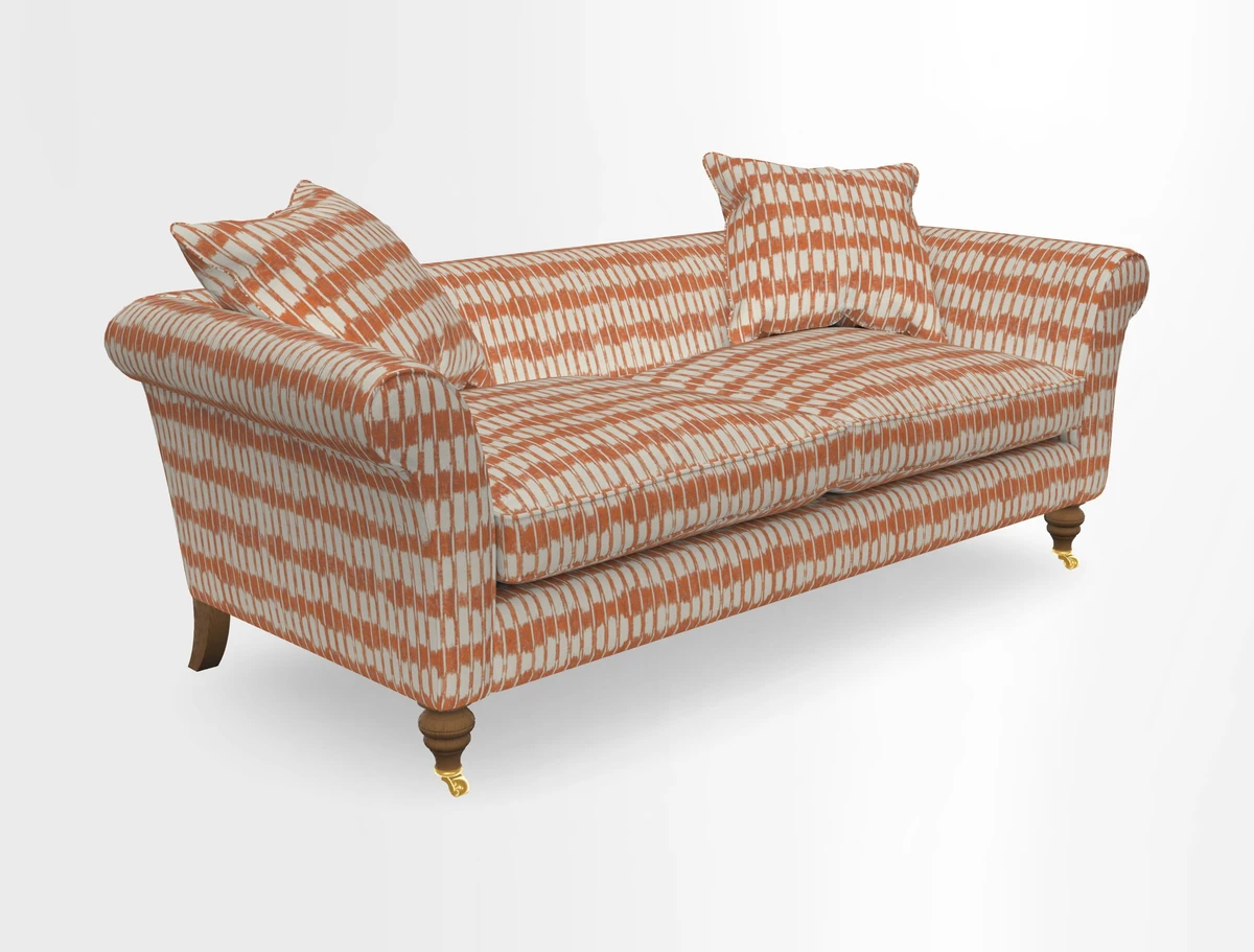 Otley 3 Seater Sofa in RHS Botanicals Palm Leaf Corn