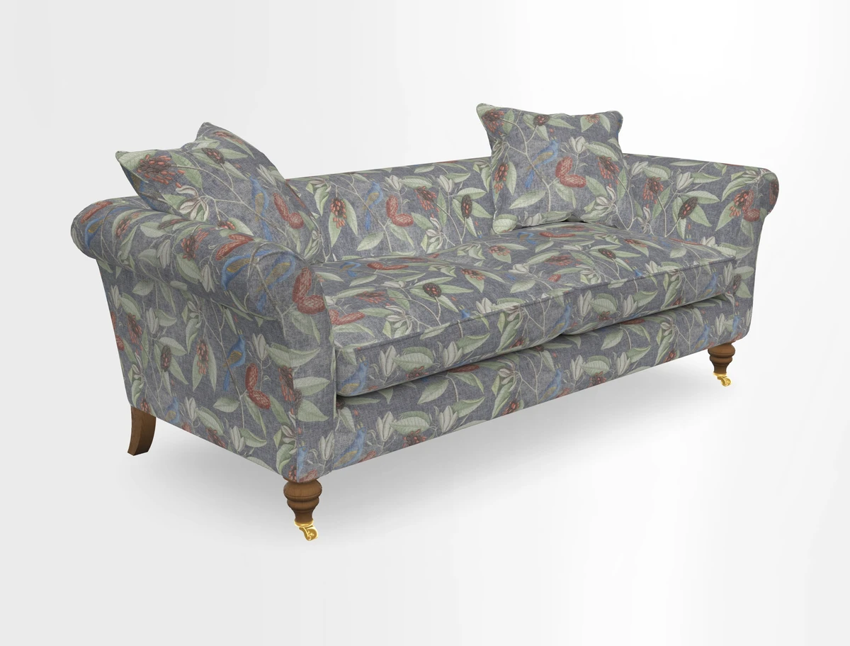 Otley 3 Seater Sofa in RHS Botanicals Palm Leaf Corn