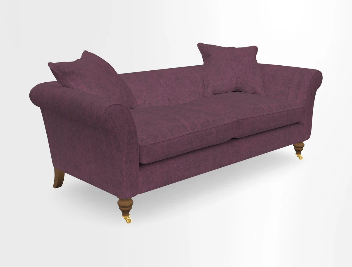 Otley 3 Seater Sofa in RHS Botanicals Palm Leaf Corn