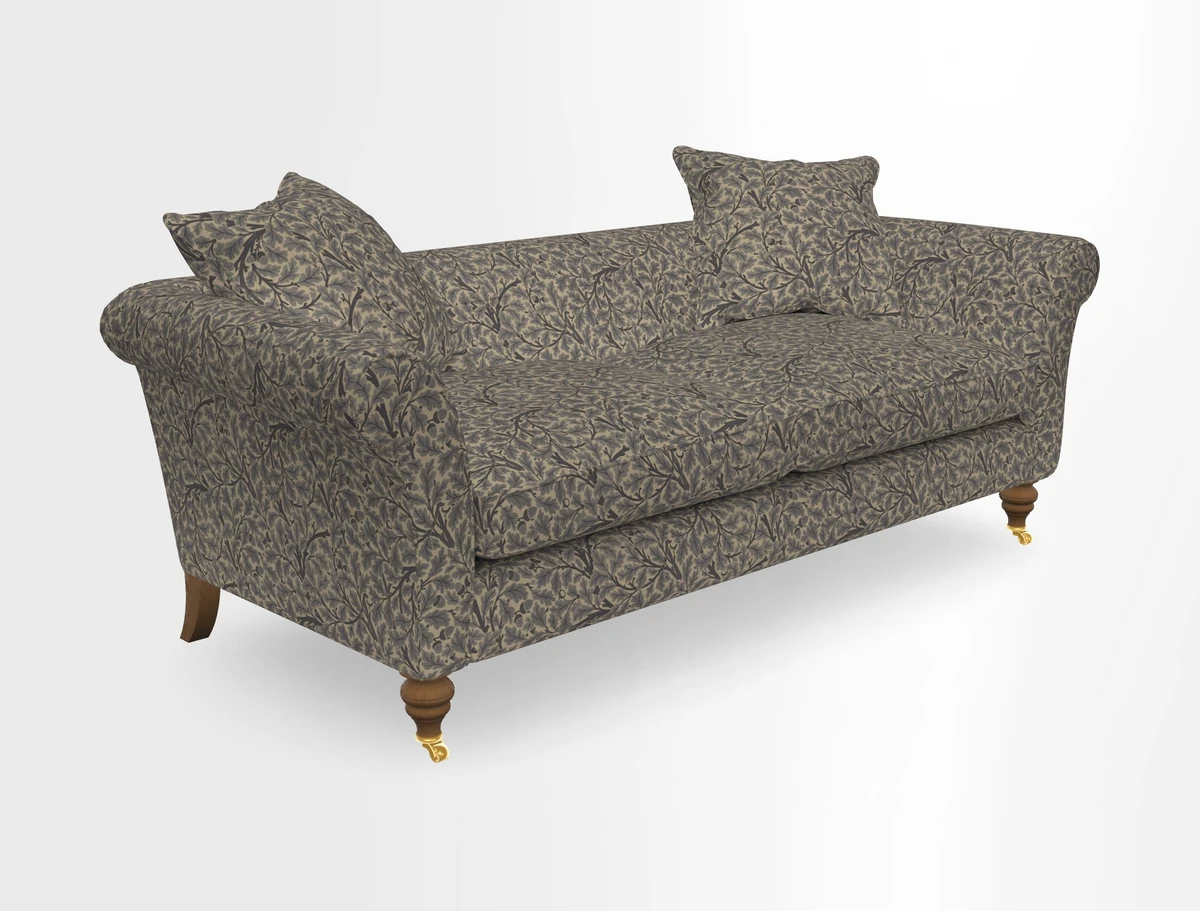 Otley 3 Seater Sofa in RHS Botanicals Palm Leaf Corn