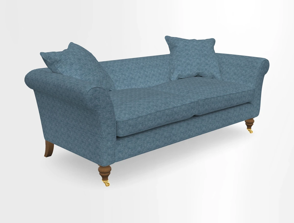 Otley 3 Seater Sofa in RHS Botanicals Palm Leaf Corn