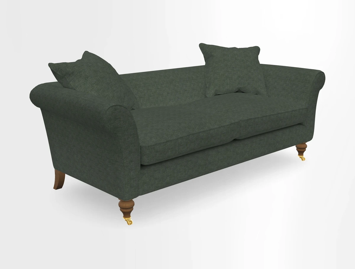 Otley 3 Seater Sofa in RHS Botanicals Palm Leaf Corn
