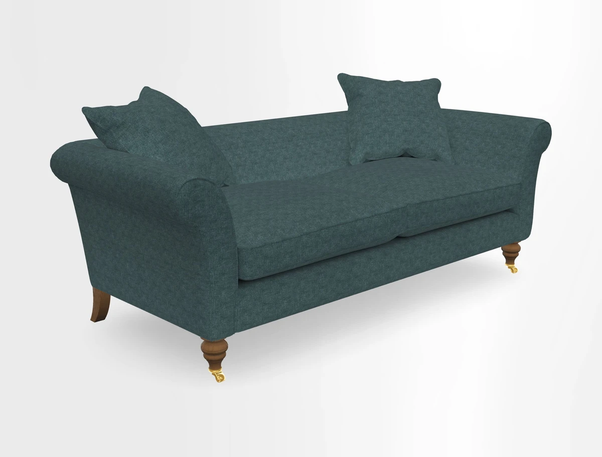 Otley 3 Seater Sofa in RHS Botanicals Palm Leaf Corn
