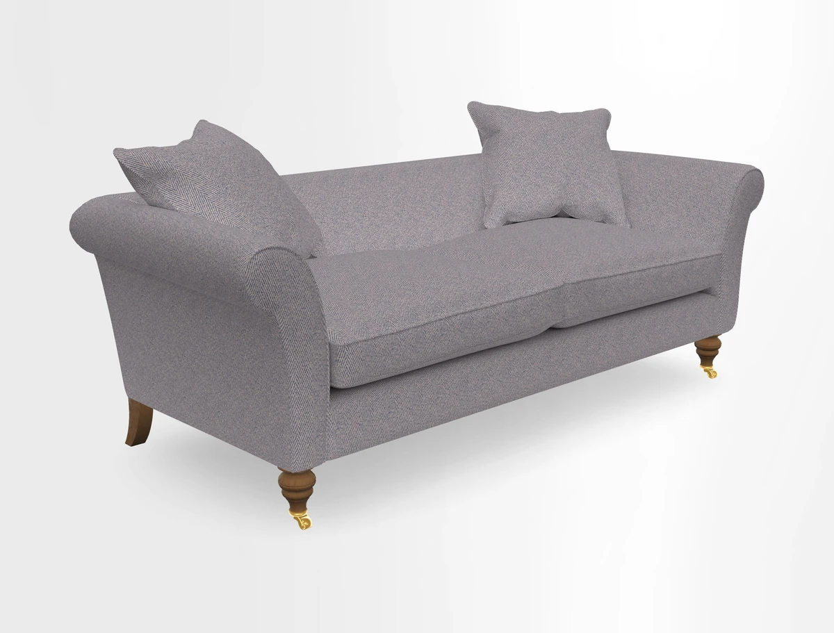 Otley 3 Seater Sofa in RHS Botanicals Palm Leaf Corn
