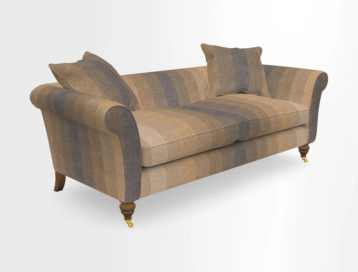 Otley 3 Seater Sofa in RHS Botanicals Palm Leaf Corn