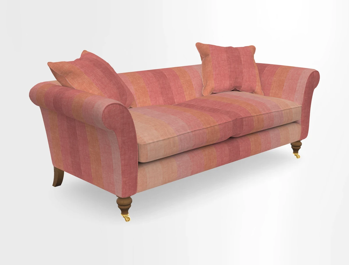 Otley 3 Seater Sofa in RHS Botanicals Palm Leaf Corn