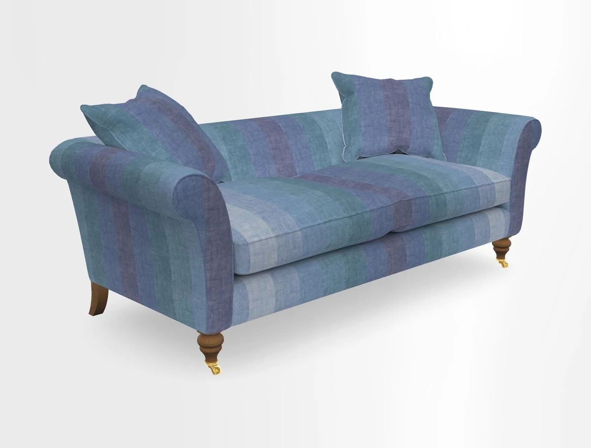 Otley 3 Seater Sofa in RHS Botanicals Palm Leaf Corn