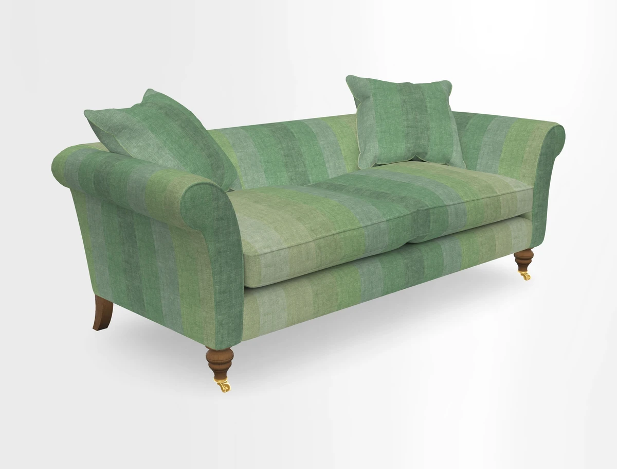 Otley 3 Seater Sofa in RHS Botanicals Palm Leaf Corn