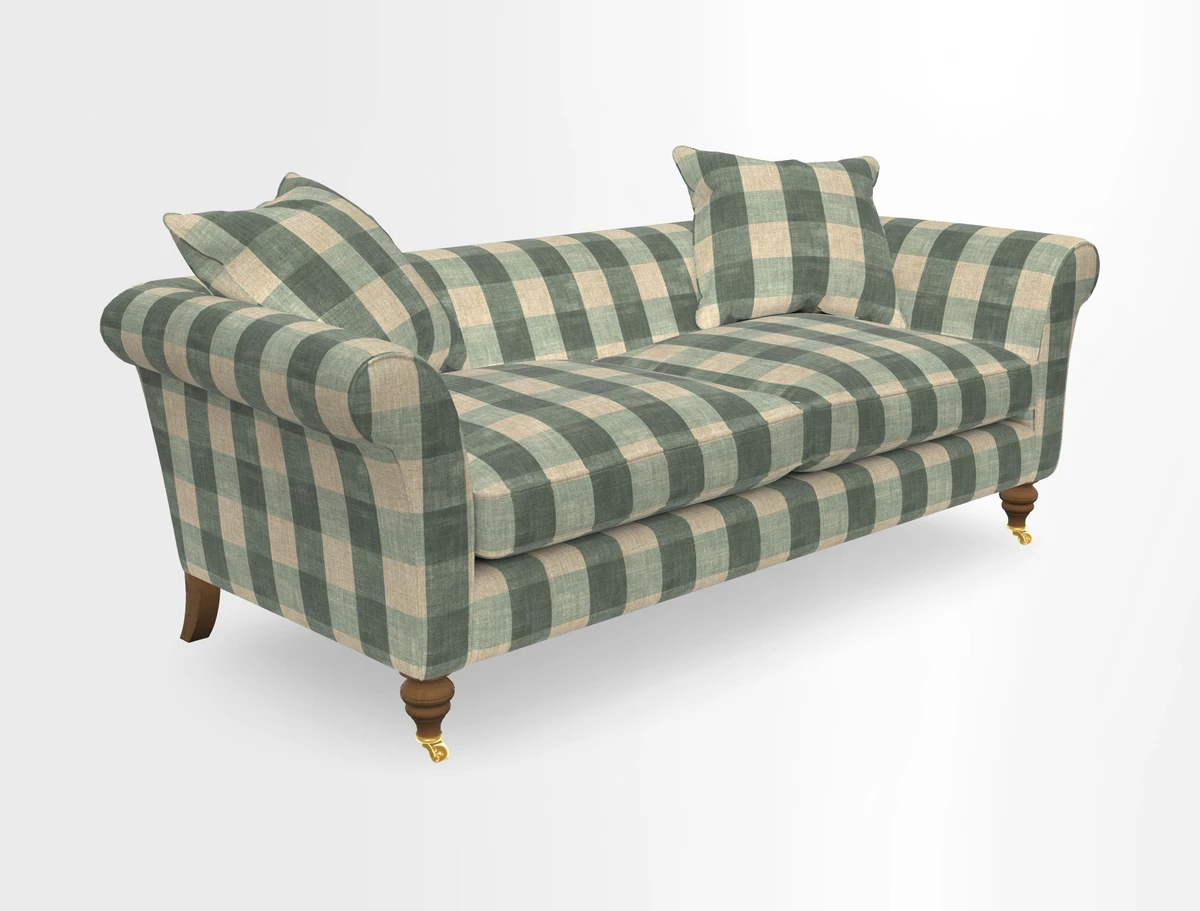 Otley 3 Seater Sofa in RHS Botanicals Palm Leaf Corn