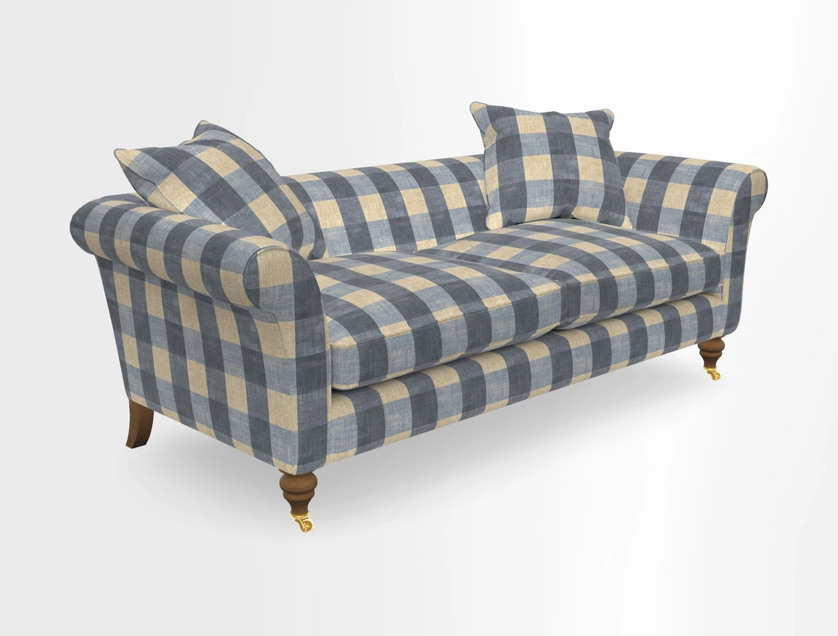 Otley 3 Seater Sofa in RHS Botanicals Palm Leaf Corn