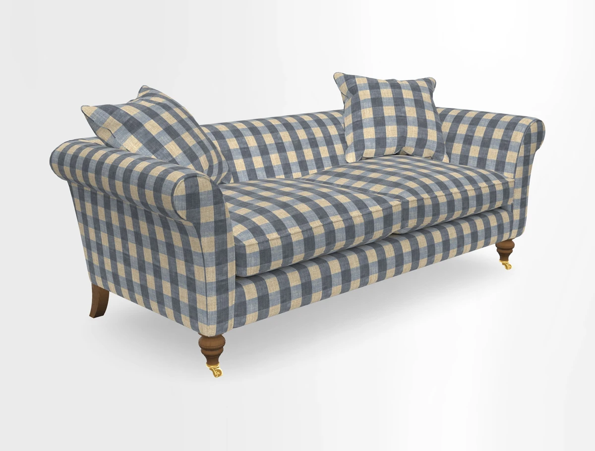 Otley 3 Seater Sofa in RHS Botanicals Palm Leaf Corn