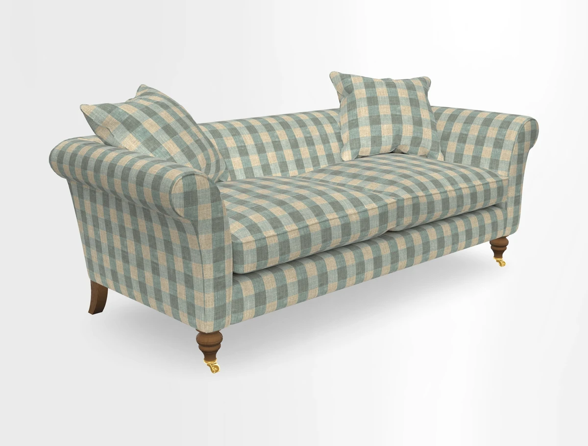 Otley 3 Seater Sofa in RHS Botanicals Palm Leaf Corn