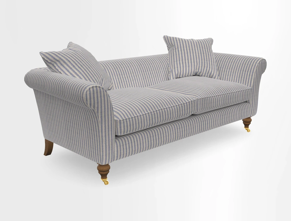 Otley 3 Seater Sofa in RHS Botanicals Palm Leaf Corn